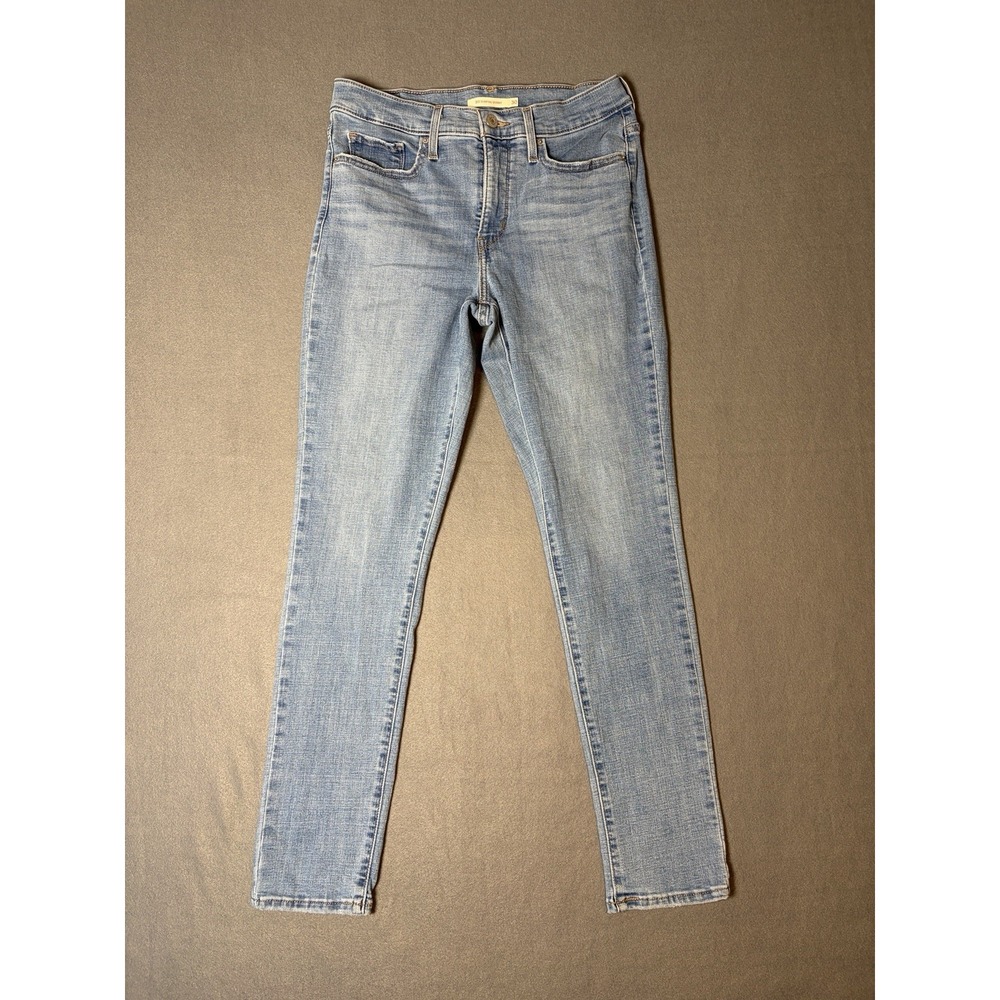 Levi's 311 Shaping Skinny Mid Rise Light Wash Denim Jeans Women's Sz 30 Waist